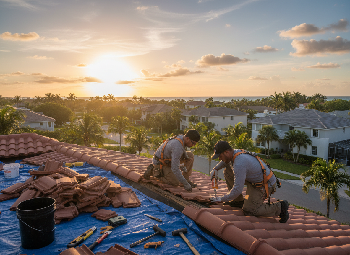 Roof Leak Repair in Fort Lauderdale, FL
